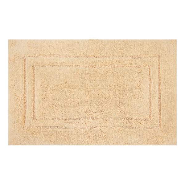 Honeybloom Racetrack Yellow Bath Rug, 20x30