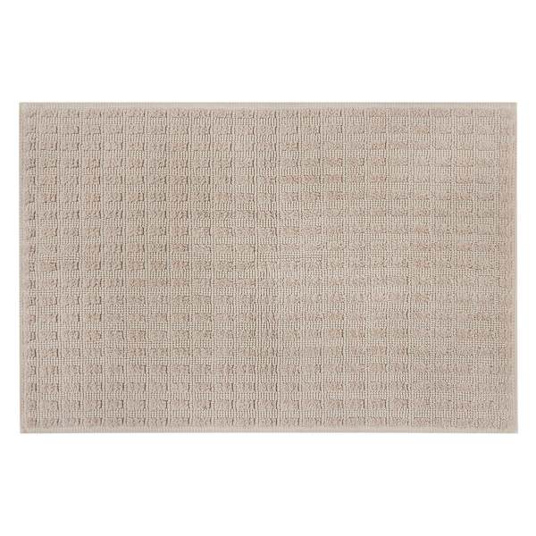 Honeybloom Woven Square Stone Bath Rug, 20x30