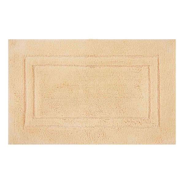 Honeybloom Racetrack Yellow Bath Rug, 17x24
