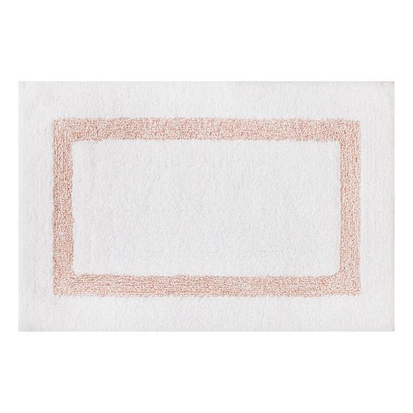 Providence Pink Racetrack Design Bath Rug, 20x30