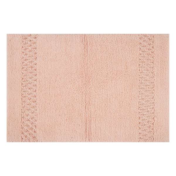 Providence Reversible Pink Bath Rug, 20x30