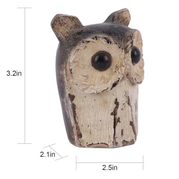 Owl Figurine, 3"