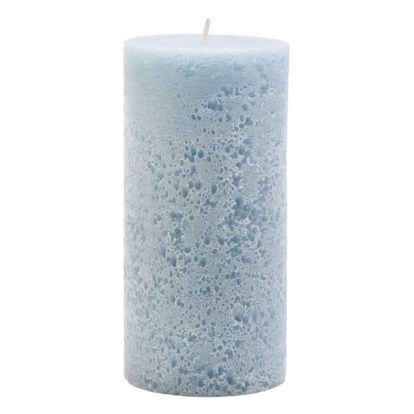 Ty Pennington Blue Cold Pour Pillar Candle, 3x6