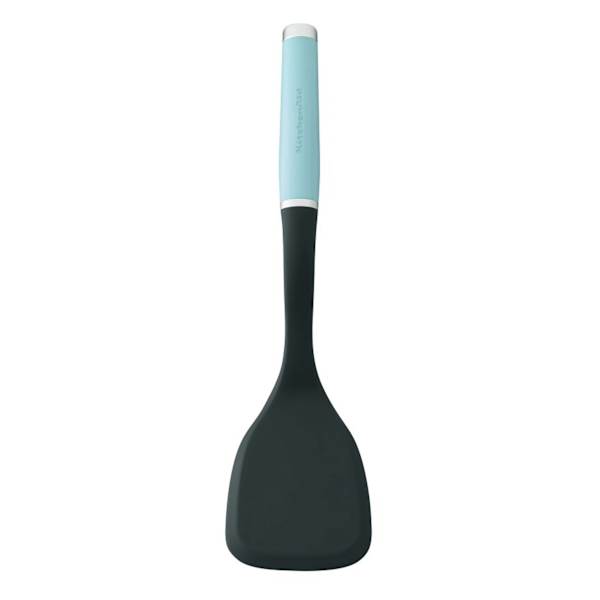 KitchenAid Classic Nylon Short Spatula, Aqua Sky