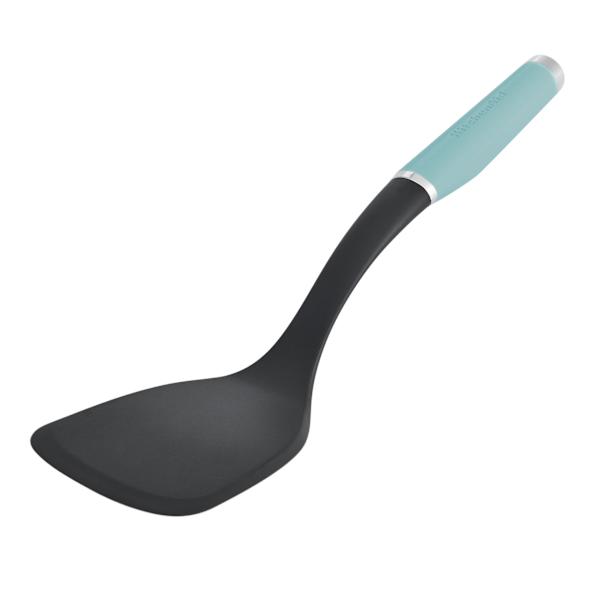 KitchenAid Classic Large Solid Spatula, Aqua Sky
