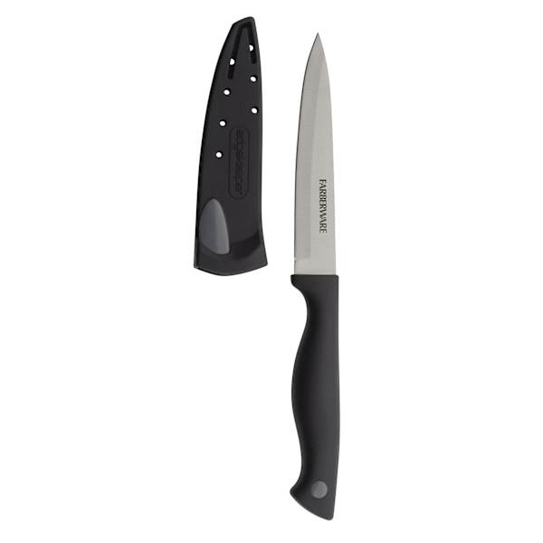 Farberware EdgeKeeper Black Knife, 4.5"
