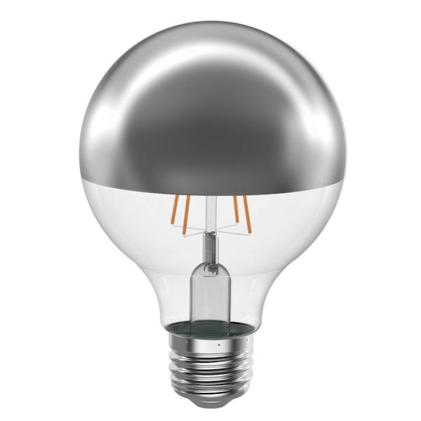 E26 Silver 3W Filament Dimmer Bulb, 1-Pack