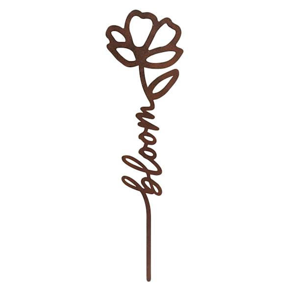Honeybloom Metal Bloom Yard Stake, 14"