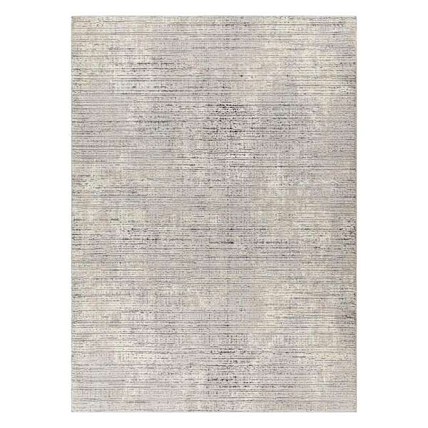 (B879) Alder Taupe High-Low Washable Area Rug, 8x10