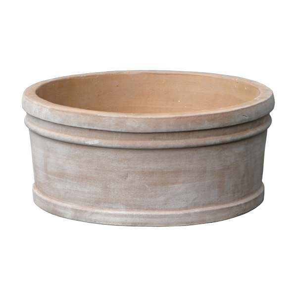 Honeybloom Indoor Terracotta Bowl Planter, 13.8"