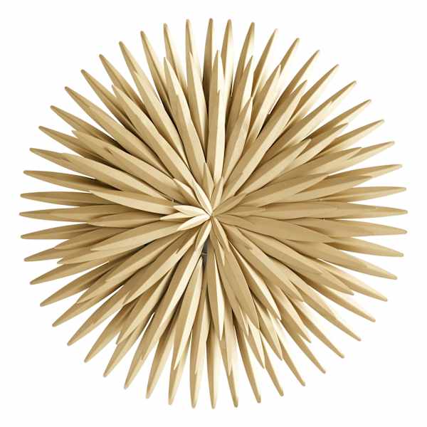 Crosby St. Gold Metal Starburst Wall Decor, 25"