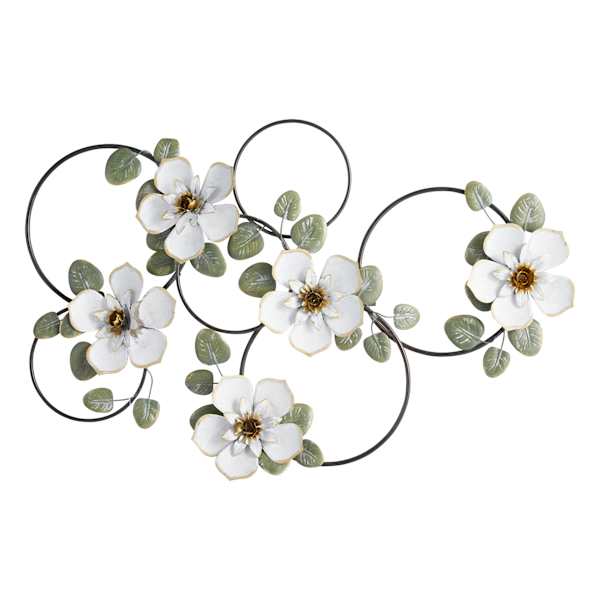 Providence Metal Floral Wall Decor, 38x24
