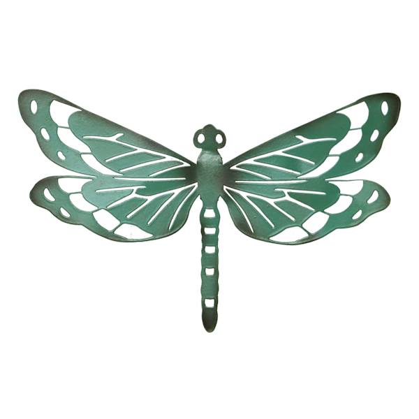Honeybloom Dragonfly Green Pot Outdoor Hanger, 5"
