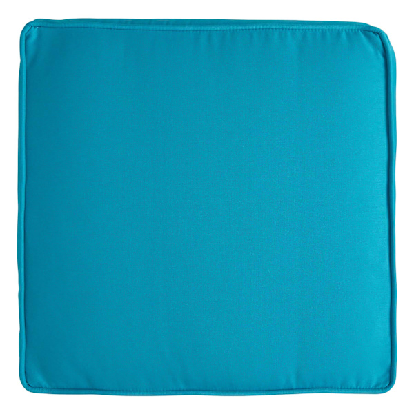 Turquoise Canvas Outdoor Deep Seat Cushion