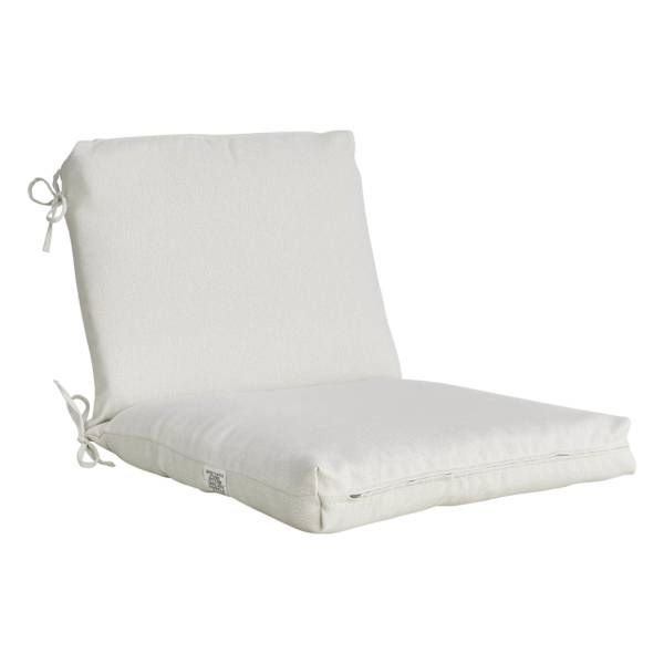 Tristan Heather White Premium Outdoor Hinged Cushion