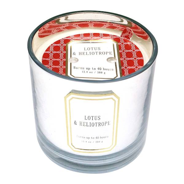 Providence Lotus & Heliotrope Scented Jar Candle, 13.4oz