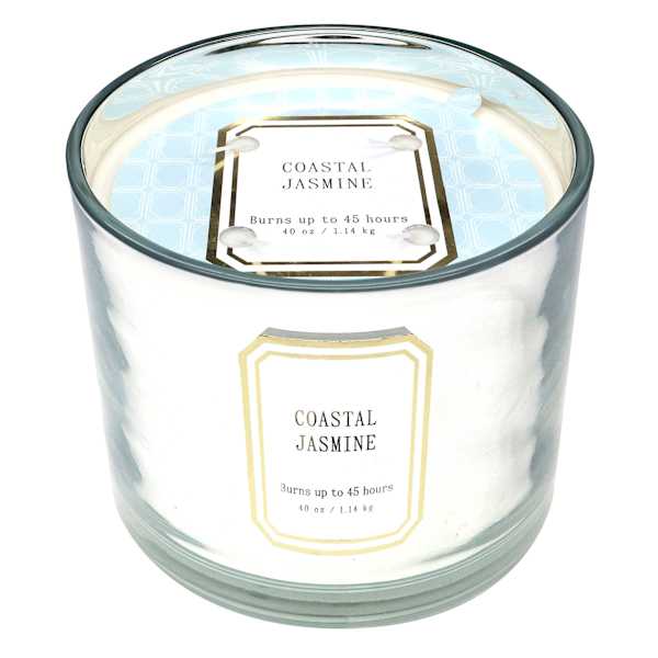 Providence Coastal Jasmine Scented Jar Candle, 40oz