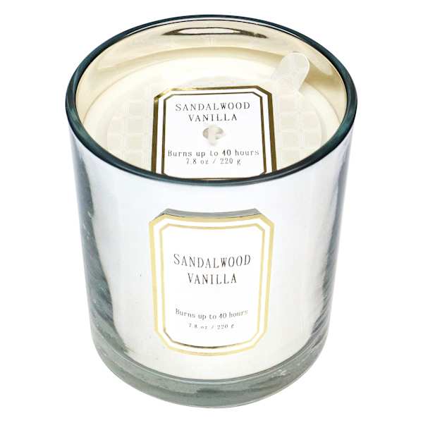 Providence Sandalwood Vanilla Scented Jar Candle, 7.8oz