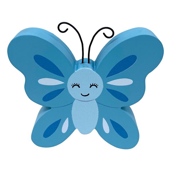 Tiny Dreamers Happy Blue Butterfly Figurine, 5"