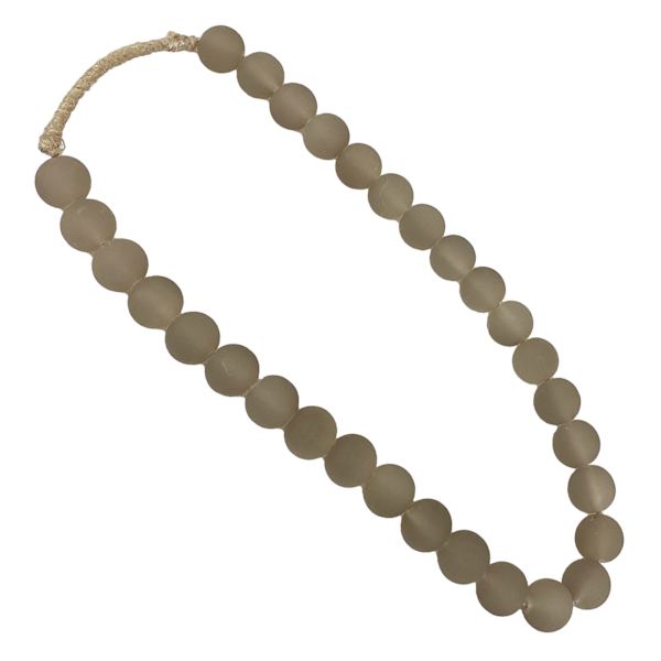 Found & Fable Green Glass Bead Garland