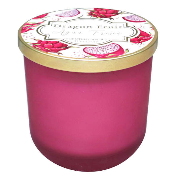 Dragon Fruit Agua Fresca Scented Jar Candle, 11oz
