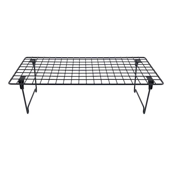 Black Metal Stacking Shoe Riser