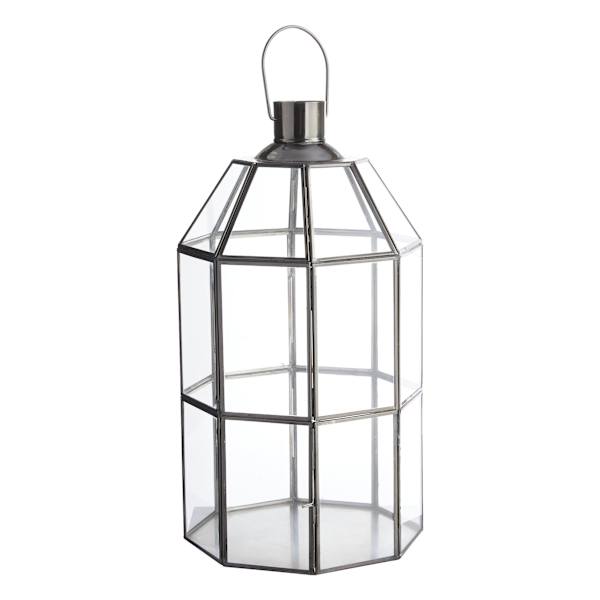 Tracey Boyd Black Metal Lantern, 16"