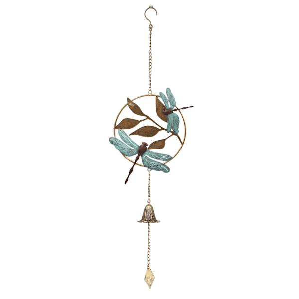 Honeybloom Dragonfly Wind Chime, 27"