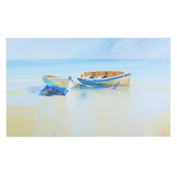 Afternoon Gulls Canvas Wall Art, 60x36