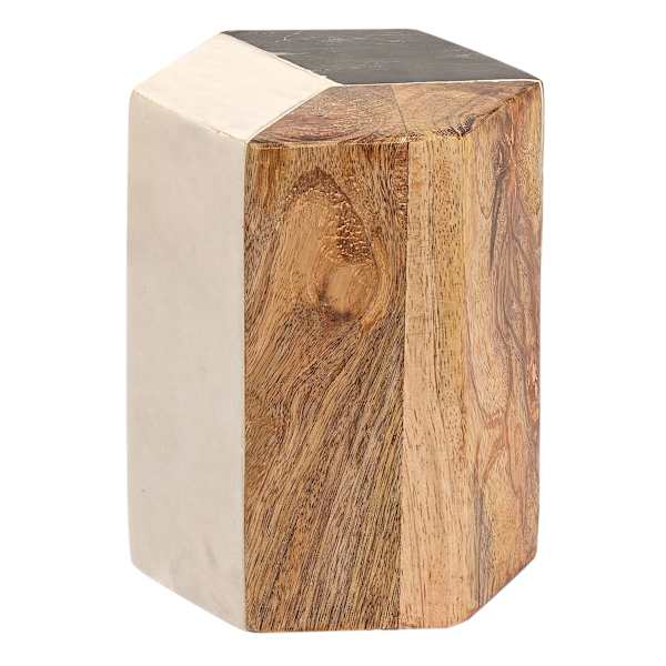 Wood & Marble Figurine, 4x5