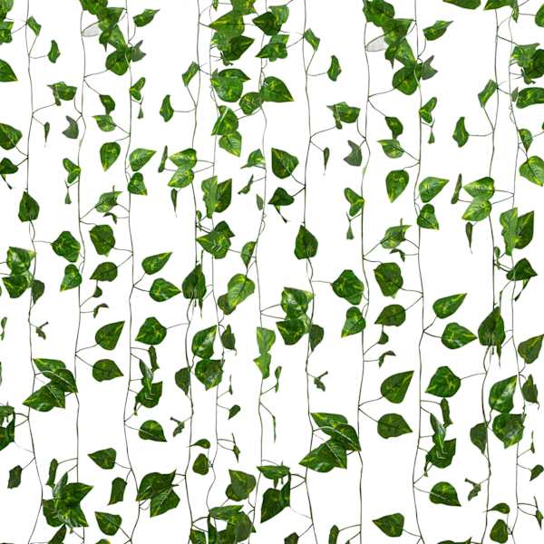 Green Vines Cascading Curtain, 8"