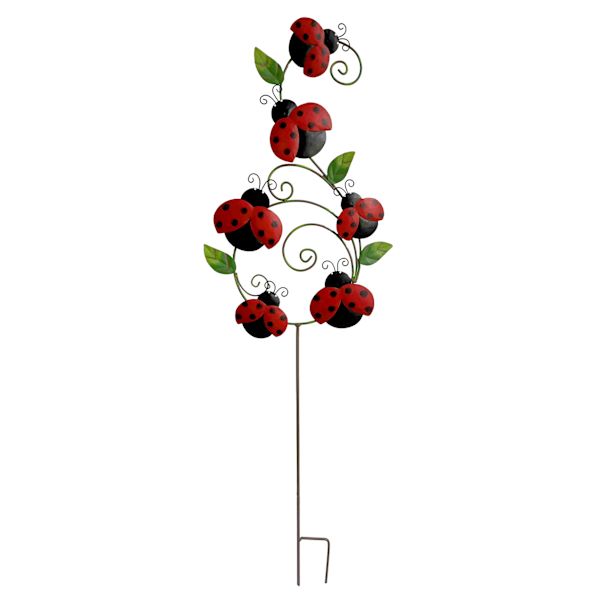 Ladybugs Yard Stake, 43"