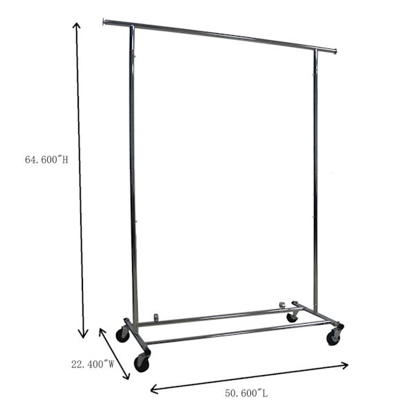 Metal Collapsible Garment Rack