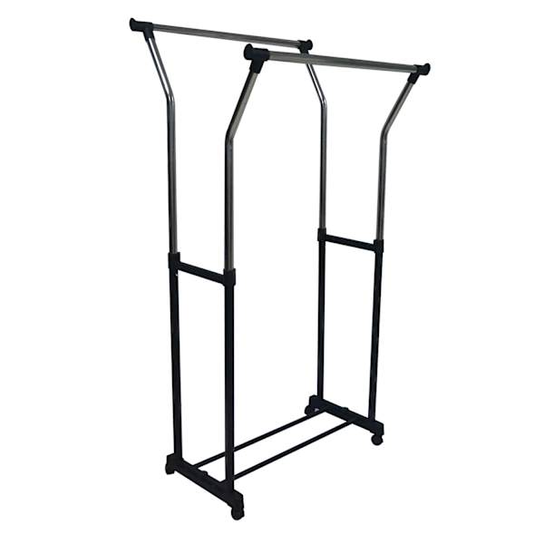 Black & Silver Garment Rack