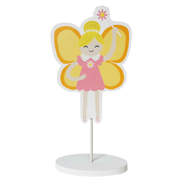 Tiny Dreamers Yellow Fairy Princess Decor, 11.7"