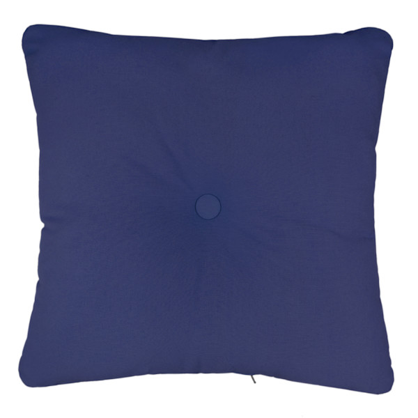 Wheaton Midnight Blue Premium Outdoor Tufted Back Cushion