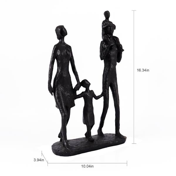 Standing Family Statue, 16.5"