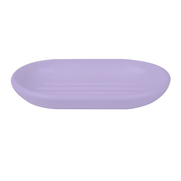 Tiny Dreamers Purple Plastic Soap Dish, 5.3"