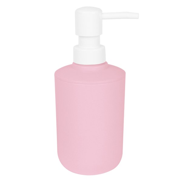 Tiny Dreamers Pink Plastic Soap Dispenser, 6.7"