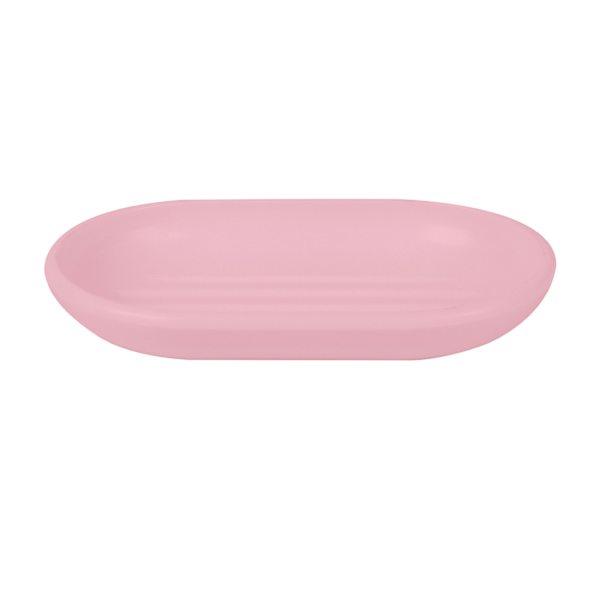 Tiny Dreamers Pink Plastic Soap Dish, 5.3"