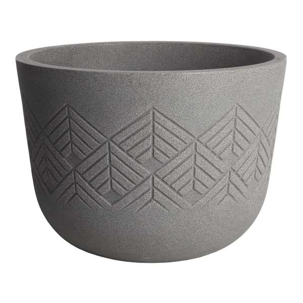 Japi Tribe Stone Outdoor Planter, Large