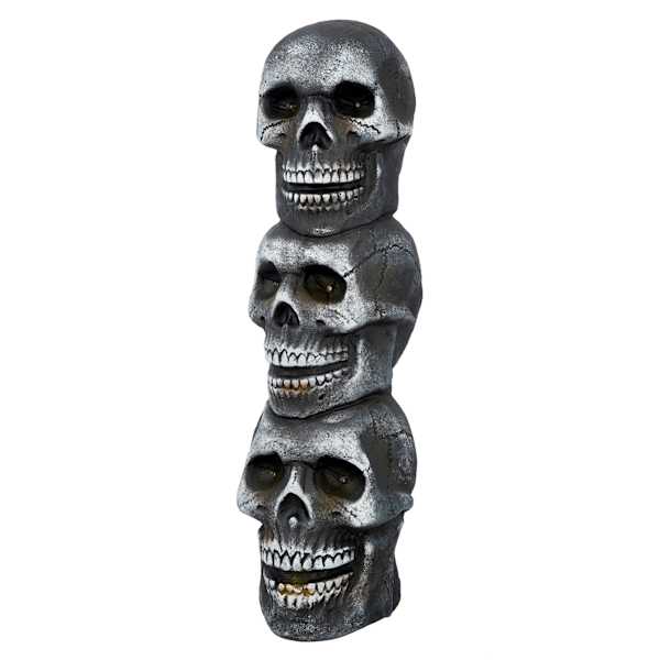 LED Stacked Skull Blow Mold, 28"