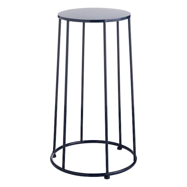 Providence Blue Metal Sailor Plant Stand, Medium
