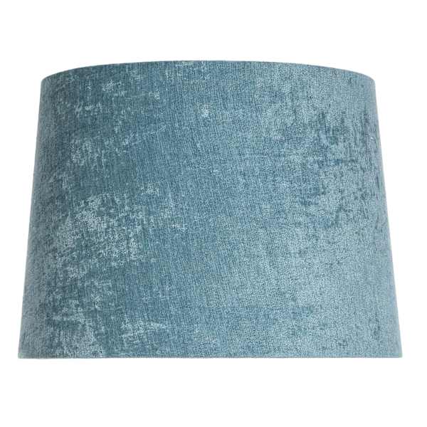 Light Blue Medium Table Lamp Shade, 14x10x12