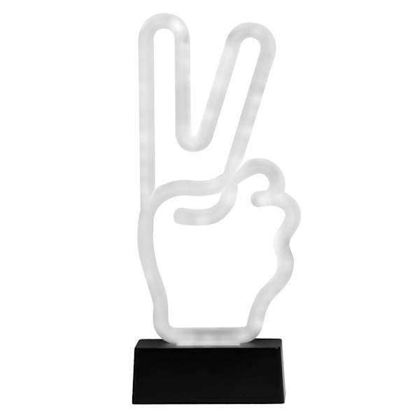 Peace Neon Stand, 10.5"