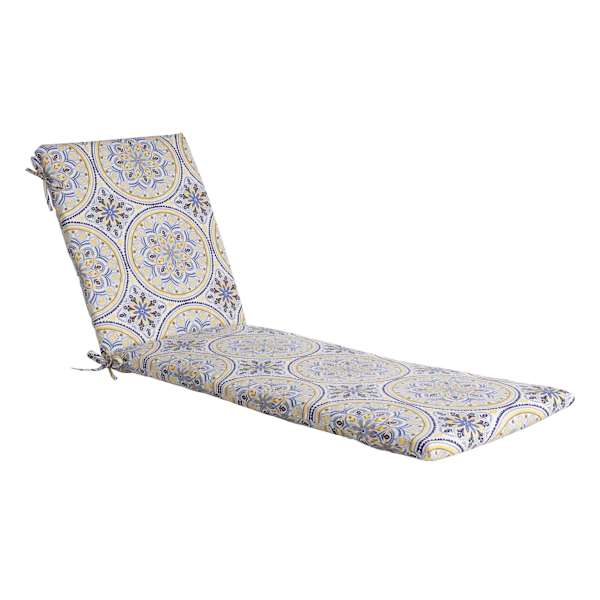 Castille Multicolor Outdoor Chaise Lounge Cushion