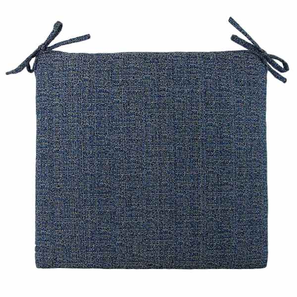 Fiddlestix Indigo Premium Outdoor Square Seat Cushion