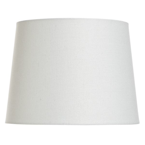 White Small Table Lamp Shade, 12x10x9