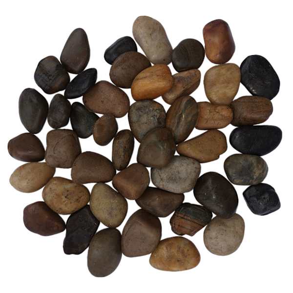 Natural Mix Decorative Outdoor Fountain Rocks, 15lb