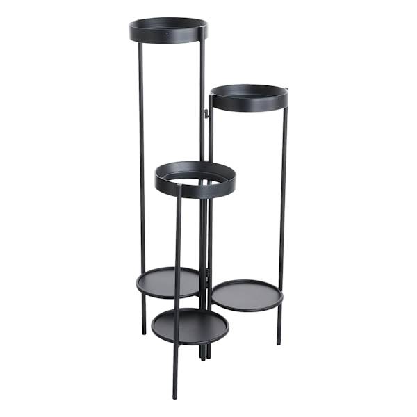 Crosby St. Mirrored Tiered Plant Stand, 36"